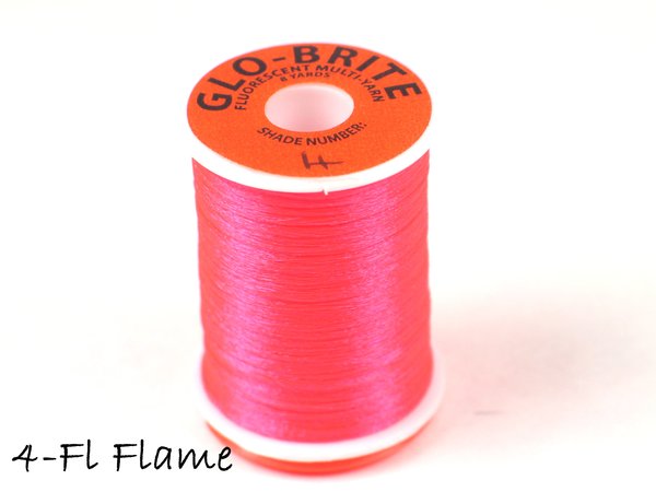 Glo-Brite Fluorescent Multi Yarn